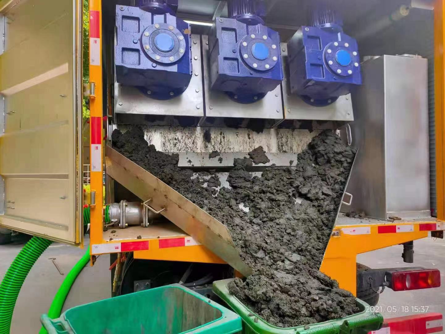 民和化粪池清掏城市维护站-泥浆净化干湿分离处理